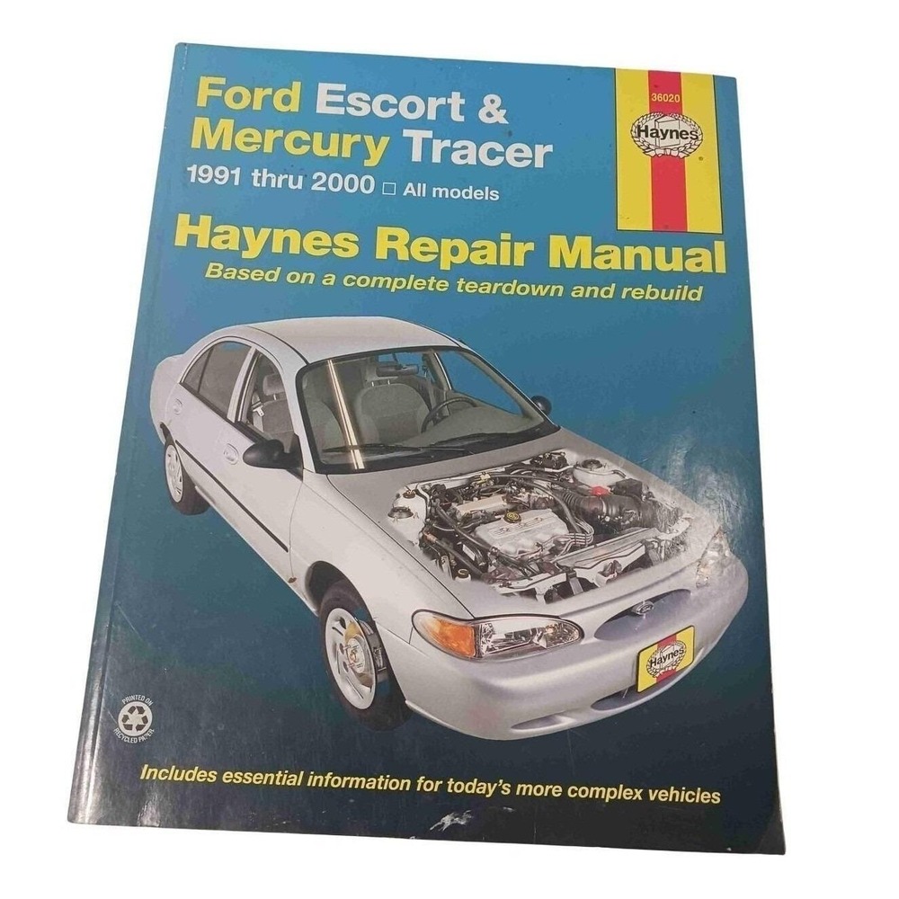 Haynes Repair‎ Manual Ford Escort & Mercury Tracer 1991–2000 All Models #36020